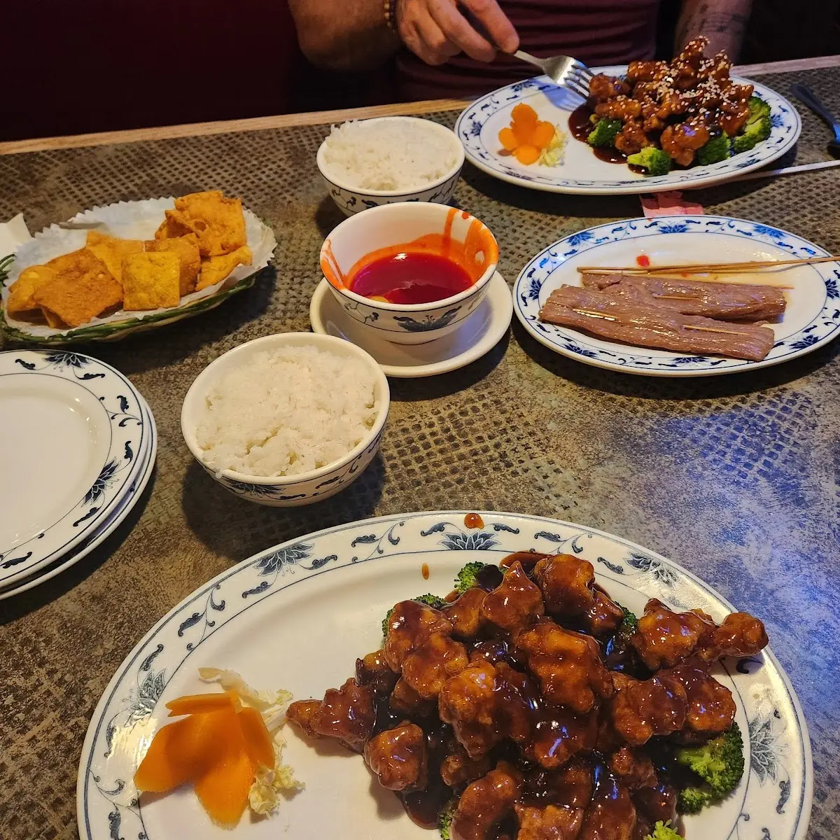 orange chicken 陈皮鸡